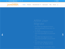 Tablet Screenshot of joomlarra.com